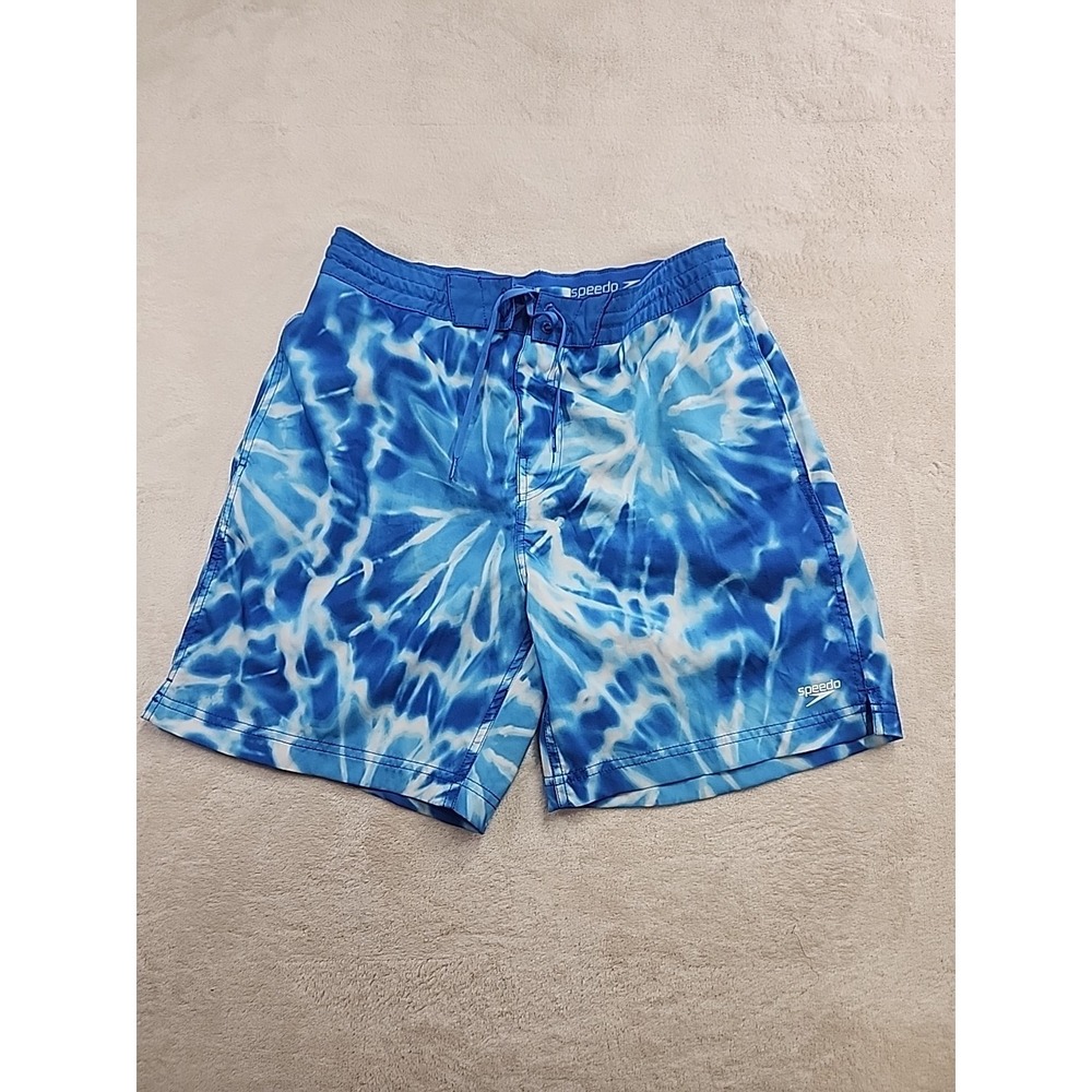 Speedo Boardshorts Large Blue Ocean Print